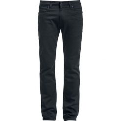 Jeansy męskie: Reell Skin 2 - Slim Fit Jeansy czarny