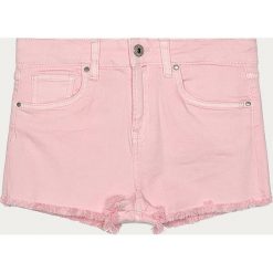 Pepe Jeans - Szorty dziecięce Patty 128-180 cm. Różowe spodenki dziewczęce Pepe Jeans, bez wzorów, z elastanu, casualowe. Za 199,90 zł.
