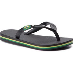 Japonki IPANEMA - Clas Brasil II Kids 80416 Black 21138. Czarne sandały chłopięce Ipanema, z tworzywa sztucznego, bez zapięcia. W wyprzedaży za 49,99 zł.