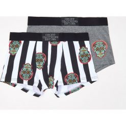 2 pack bokserek - Szary. Szare bokserki męskie marki Cropp. W wyprzedaży za 29,99 zł.