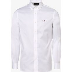 Tommy Hilfiger - Koszula męska, biały. Białe koszule męskie TOMMY HILFIGER, xxl, z haftami, eleganckie, z klasycznym kołnierzykiem, bez rękawów. Za 539,95 zł.