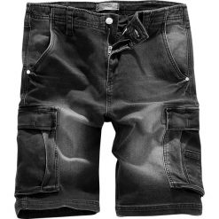 Bermudy męskie: RED by EMP Army Vintage Shorts Krótkie spodenki ciemnoszary (Anthracite)