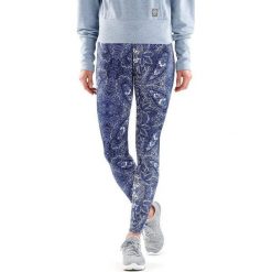 Spodnie damskie: Skins Legginsy damskie Dnamic Sport Recovery Women's Long Tights niebieskie r. L