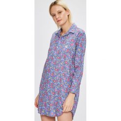 Lauren Ralph Lauren - Koszula nocna. Niebieskie koszule damskie marki Lauren Ralph Lauren, s, z bawełny. W wyprzedaży za 179,90 zł.