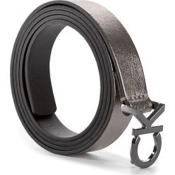 Paski damskie: Pasek Damski CALVIN KLEIN BLACK LABEL – Ck Skinny Waistbelt K60K603557 75 013