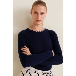Mango - Sweter Arondita. Szare swetry klasyczne damskie Mango, l, z bawełny, z okrągłym kołnierzem. Za 99,90 zł.