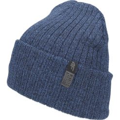 4F Czapka Niebieski. Niebieskie czapki męskie 4f, bez wzorów, z materiału. Za 51,95 zł.
