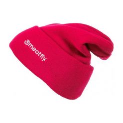 Meatfly Czapka Damska Czerwony Dope Beanie. Czerwone czapki zimowe damskie marki Meatfly. Za 82,00 zł.
