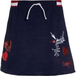 Desigual TARAVIL Spódnica mini blue. Niebieskie spódniczki dziewczęce Desigual, z bawełny, mini. Za 139,00 zł.