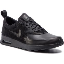 Buty NIKE - Air Max Thea Prm 616723 011 Black/Black/Black. Czarne buty sportowe damskie Nike, na co dzień, bez wzorów, ze skóry, bez obcasa, bez zapięcia. W wyprzedaży za 469,00 zł.
