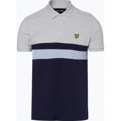 Lyle & Scott - Męska koszulka polo, szary. Szare koszulki polo Lyle & Scott, l, w paski. Za 299,95 zł.