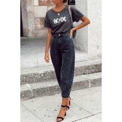 Jeansy KAIZA BLACK. Czarne jeansy damskie Jeansy KAIZA BLACK. W wyprzedaży za 69,00 zł.