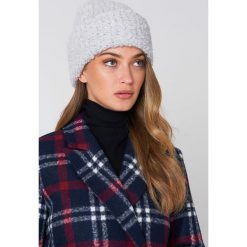 Samsoe & Samsoe Czapka Hwang - Grey. Szare czapki damskie marki Samsøe & Samsøe, z dzianiny. Za 404,95 zł.