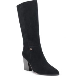 Kozaki BIG STAR - GG274344 Black. Czarne kozaki damskie BIG STAR, ze skóry, retro, bez obcasa, na obcasie, bez zapięcia. Za 379,00 zł.