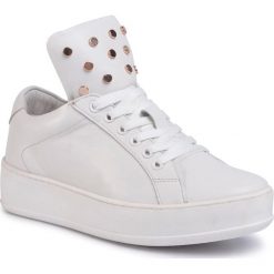 Sneakersy GINO ROSSI - WI16-LEECE-01 White. Białe półbuty damskie Gino Rossi, ze skóry. W wyprzedaży za 169,99 zł.