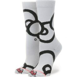 Stance Bows Skarpetki Biały. Białe skarpetki damskie Stance, bez wzorów, z elastanu. Za 94,95 zł.