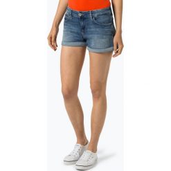 Tommy Jeans - Damskie krótkie spodenki jeansowe, niebieski. Niebieskie szorty damskie Tommy Jeans, bez wzorów, z jeansu. Za 299,95 zł.