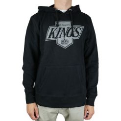 47 Brand NHL LA Kings Po Hoodie 353247 bluzy męskie czarne L. Czarne bluzy męskie 47 Brand, m, bez wzorów, z bawełny, sportowe, z kapturem, bez rękawów. W wyprzedaży za 199,99 zł.