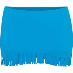 Figi bikini ze spódniczką bonprix niebieski. Niebieskie bikini bonprix. Za 59,99 zł.