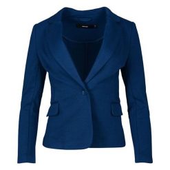 Vero Moda Damski Blazer Vmjulia Ls Blaze R Dnm Color 10167254-Gibraltar Sea (Rozmiar 40). Niebieskie kurtki damskie marki Vero Moda, bez wzorów, z materiału, bez kaptura. W wyprzedaży za 142,00 zł.