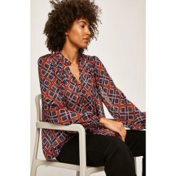 Scotch & Soda - Koszula. Czarne bluzki damskie Scotch & Soda, na co dzień, s, bez wzorów, z poliesteru, eleganckie, ze stójką, z długim rękawem. W wyprzedaży za 269,90 zł.