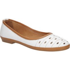BALERINY LANQIER 38C463. Szare baleriny damskie marki Lanqier. Za 119,99 zł.