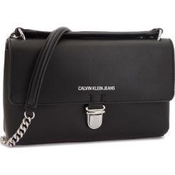 Torebki klasyczne damskie: Torebka CALVIN KLEIN JEANS - Sculpted Flap Ew K40K400653 001