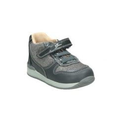Buty Dziecko Geox B740LA. Szare trampki dziewczęce Geox, bez wzorów, bez zapięcia. Za 197,89 zł.