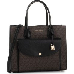 Torebka MICHAEL MICHAEL KORS - Mercer 30F9GM9S7B Brown/Blk. Pomarańczowe torebki klasyczne damskie klasyczne, duże. W wyprzedaży za 889,00 zł.