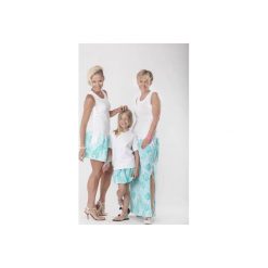 DRESS.BOXING leaves. Szare sukienki damskie marki Taff.one, xl, z nadrukiem, bez kołnierzyka, bez rękawów. Za 219,00 zł.