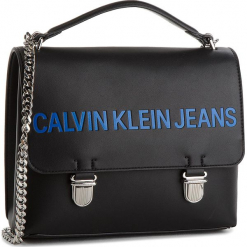 Torebka CALVIN KLEIN JEANS - Sculpted Flap 21 K40K400381 001. Czarne torebki klasyczne damskie Calvin Klein Jeans, z jeansu, duże. Za 649,00 zł.