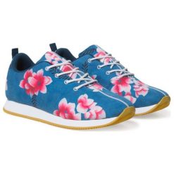 Desigual tenisówki damskie Classic Felt Hindi Da 38 niebieskie. Niebieskie buty sportowe damskie Desigual, bez wzorów, bez zapięcia. W wyprzedaży za 219,00 zł.