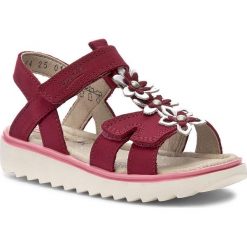 Sandały dziewczęce: Sandały SUPERFIT – 0-00210-64 M Pink Kombi