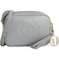 Torebka TRUSSARDI JEANS - Faith Camera Case 75B00847 E010. Szare listonoszki damskie Trussardi Jeans, bez wzorów, z jeansu, bez dodatków. Za 469,00 zł.