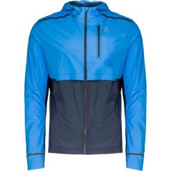 Kurtka ON RUNNING WEATHER-JACKET. Czerwone bluzy męskie On Running, bez wzorów, z tkaniny, z kapturem, bez rękawów, bez kaptura. Za 1000,00 zł.