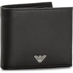 Portfele męskie: Duży Portfel Męski EMPORIO ARMANI – YEM122 YAQ2E 81072 Black