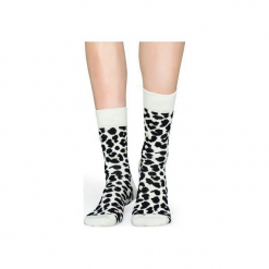 Skarpetki Happy Socks LEO01-1000. Czerwone skarpetki męskie Happy Socks, z bawełny. Za 24,43 zł.