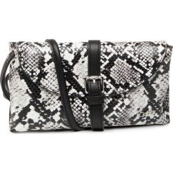 Torebka GABOR - 8449.175 Snake Black. Czarne listonoszki damskie Gabor, bez wzorów, ze skóry ekologicznej, bez dodatków. Za 369,00 zł.