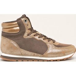 Pepe Jeans - Buty Verona V Twin. Szare buty sportowe damskie Pepe Jeans, bez wzorów, z jeansu, sportowe. W wyprzedaży za 269,90 zł.