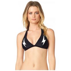 FOX Góra Od Bikini Throttle Maniac Fixed Halter M Czarny. Czarne bez kategorii marki FOX, z nadrukiem. W wyprzedaży za 109,00 zł.