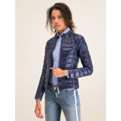 Kurtka puchowa Patrizia Pepe CS0178/A503-C789. Niebieskie kurtki damskie Patrizia Pepe, bez wzorów, z puchu, bez kaptura. W wyprzedaży za 579,00 zł.