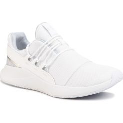 Buty UNDER ARMOUR - Ua W Charged Breathe Lace 3022584-100 Wht. Białe półbuty damskie Under Armour, bez wzorów, ze skóry ekologicznej, bez obcasa, na płaskiej podeszwie, bez zapięcia. W wyprzedaży za 279,00 zł.
