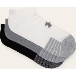 Under Armour - Skarpety (3-pack). Białe skarpetki męskie Under Armour, z nadrukiem, z elastanu. Za 49,90 zł.