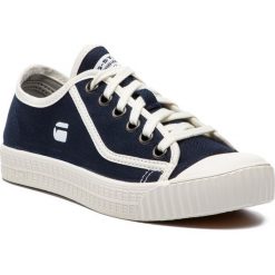 Trampki G-Star Raw Rovulc Hb Wmn D04360-8715-881. Niebieskie półbuty damskie G-Star RAW, bez wzorów, retro, bez obcasa, bez zapięcia. W wyprzedaży za 219,00 zł.