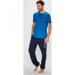 Tommy Hilfiger - Piżama. Czarne piżamy męskie marki TOMMY HILFIGER, z bawełny. Za 299,90 zł.