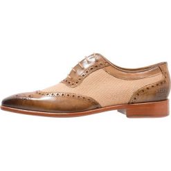 Melvin & Hamilton CLARK Oksfordki beige. Brązowe buty wizytowe męskie marki Melvin & Hamilton, ze skóry, na sznurówki. W wyprzedaży za 524,30 zł.