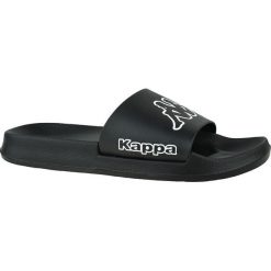 Kappa Krus 242794-1110 klapki męskie czarne 44. Czarne klapki męskie Kappa, bez wzorów, z materiału. W wyprzedaży za 44,99 zł.