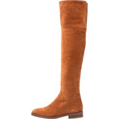 Buty zimowe damskie: mint&berry Muszkieterki cognac