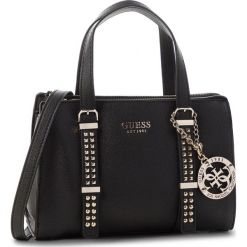 Torebka GUESS - Eileen (VG) HWVG71 69050 Black. Czarne torebki klasyczne damskie Guess, z aplikacjami, ze skóry ekologicznej, klasyczne, bez dodatków. Za 629,00 zł.