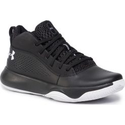Buty UNDER ARMOUR - Ua Lockdown 4 3022052-005 Blk. Czarne buty sportowe męskie Under Armour, ze skóry ekologicznej, bez zapięcia, do koszykówki. Za 329,00 zł.